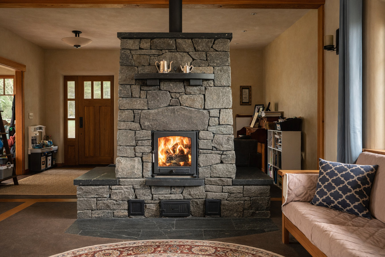 Fireplace installation in Trenton, NJ
